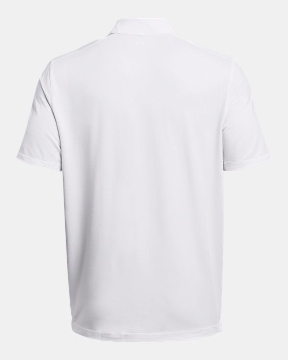 Men's UA Tour Tips Bonded Polo in White image number 6